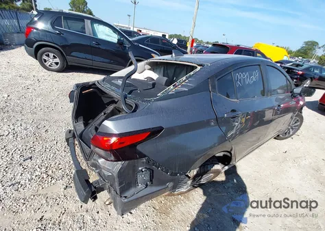 2020 Nissan Versa Sv Xtronic Cvt z USA, uszkodzony, nr VIN 3N1CN8EV6LL809921